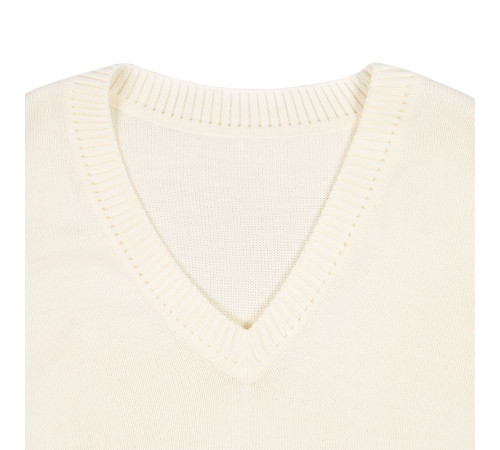 Жилет оверсайз унисекс Tad в сумке, молочно-белый