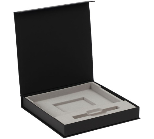 Коробка Memoria с ложементом под ежедневник и ручку, ver. 2, черная