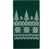 Шарф Elnik, зеленый с молочно-белым