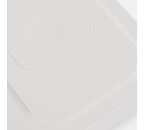 Беспроводное зарядное устройство с подогревом кружки Hot Task, белое