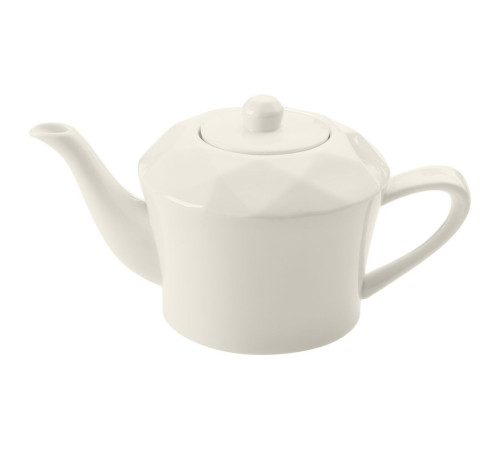 Чайник Diamante Bianco в подарочной коробке, белый