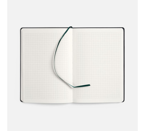 Блокнот Verso в клетку, зеленый, ver.2