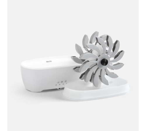 Увлажнитель-ароматизатор Steam Spin, белый с серым