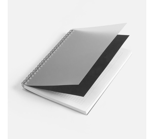 Блокнот на пружине Novalis, черный