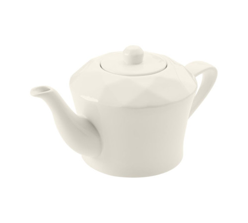 Чайник Diamante Bianco в подарочной коробке, белый