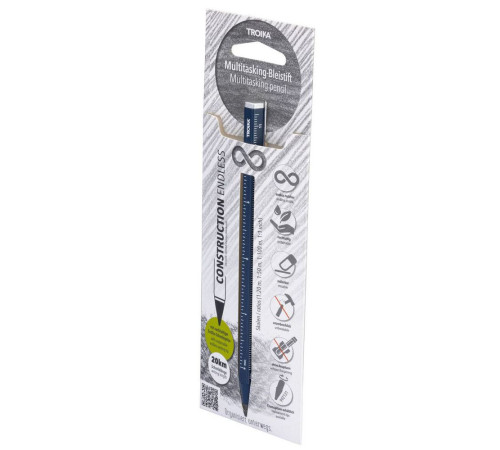 Вечный карандаш Construction Endless, темно-синий