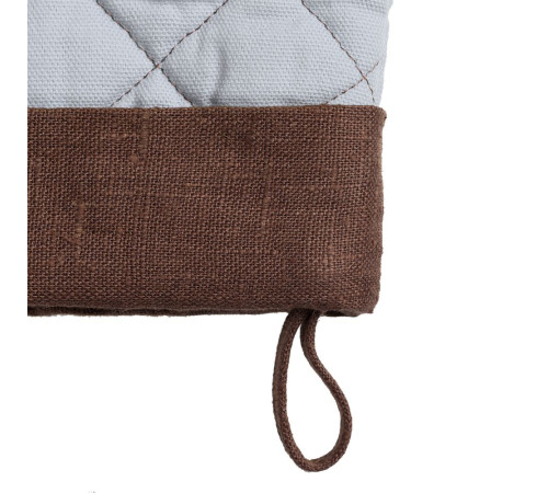 Прихватка-рукавица Keep Palms, серо-голубая