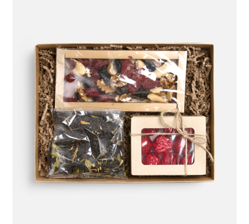 Набор Quality Time, грильяж с клюквой