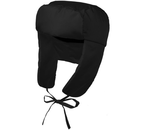 Шапка-ушанка Shelter, черная