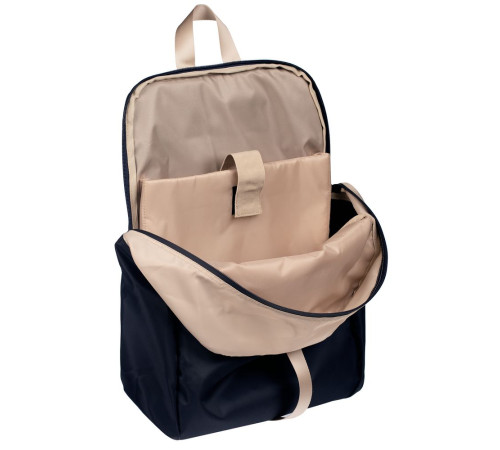 Рюкзак coolStuff, темно-синий с бежевым