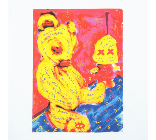 Футболка I Don't See You, белая