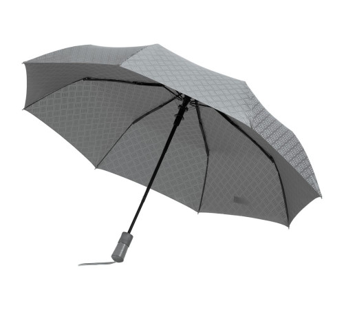 Зонт складной Hard Work, серый
