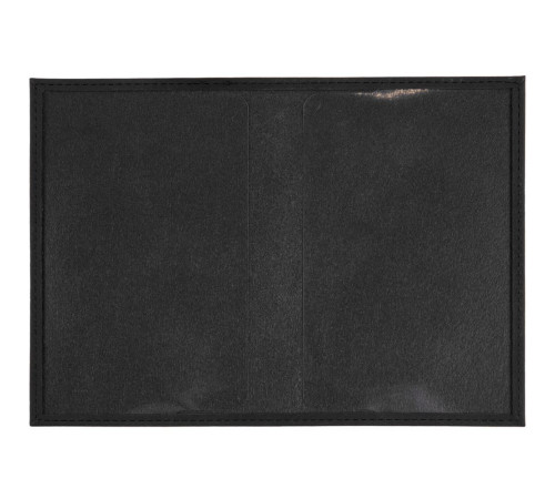 Обложка для паспорта Nubuk, черная