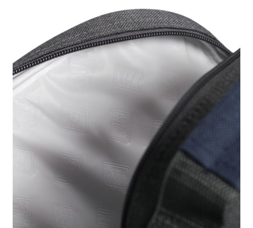 Набор для пикника Fridag на 2 персоны, темно-синий с серым