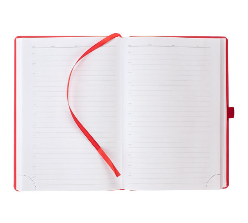 Ежедневник Favor Gold, недатированный, красный