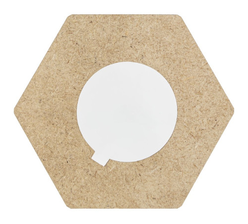 Стела Constanta Dark, с серебристым шестигранником