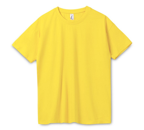 Футболка унисекс Regent 150, желтая (лимонная)