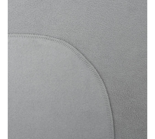 Флисовый плед Warm&Peace, серый