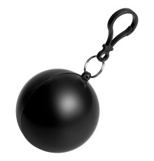 Дождевик в круглом футляре Nimbus, черный