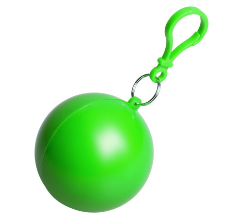 Дождевик в круглом футляре Nimbus, зеленое яблоко