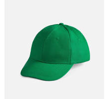 Бейсболка Apollo, ярко-зеленая