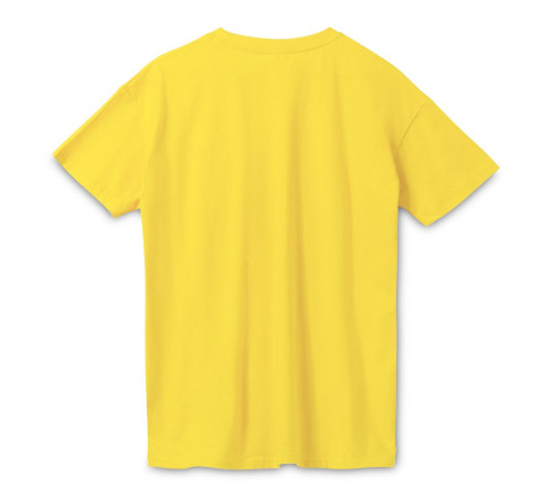 Футболка унисекс Regent 150, желтая (лимонная)