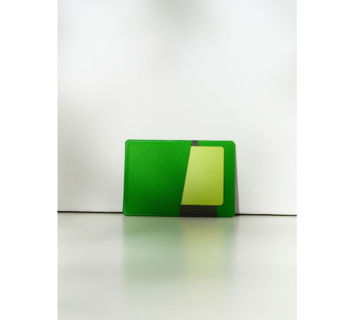 Картхолдер Dual, серо-зеленый