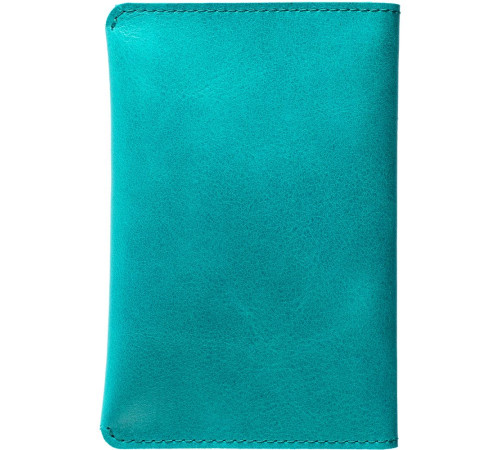 Обложка для паспорта Apache, ver.2, бирюзовая
