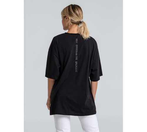 Футболка оверсайз «Внутренний Рим», черная