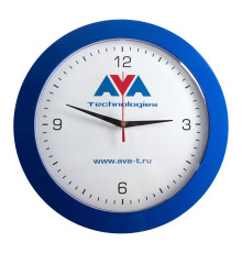 Часы настенные Vivid Large, синие
