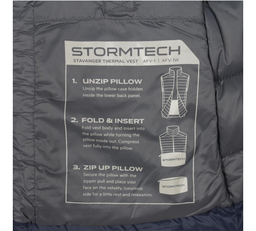 Жилет компактный мужской Stavanger, черный