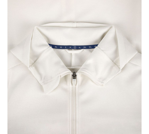 Куртка с капюшоном унисекс Begi, молочно-белая