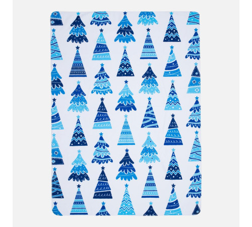 Флисовый плед Imaginario, синий