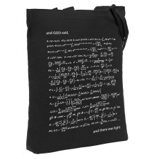 Холщовая сумка «Да будет свет», с люминесцентным принтом