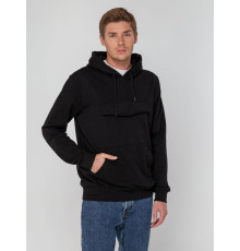 Худи унисекс с карманом на груди Chest Pocket, черное