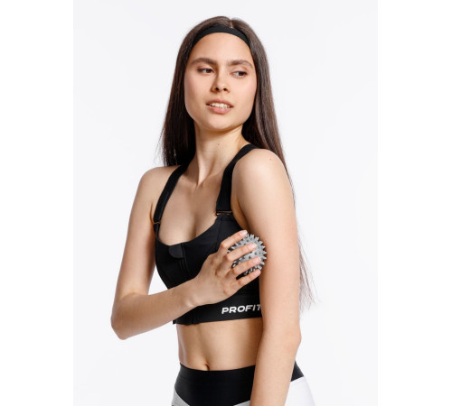 Набор массажных мячей для MФР Relaxify, черный с серым