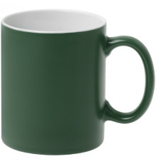 Кружка Promo матовая, темно-зеленая