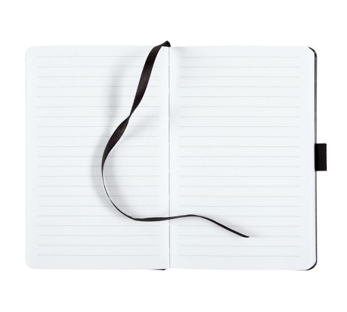 Блокнот Freenote Mini, в линейку, черный