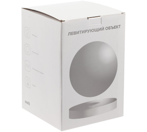 Левитирующая луна MoonFlight с деревянной подставкой