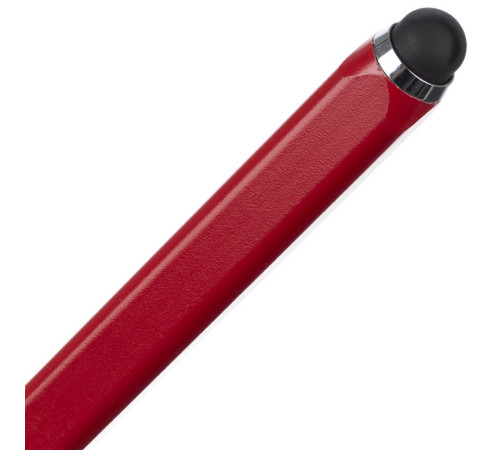 Вечный карандаш Quarta со стилусом и уровнем, красный