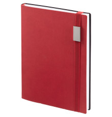 Ежедневник Vivian Metal, недатированный, красный