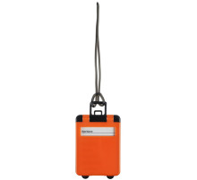 Бирка для багажа Trolley, оранжевая