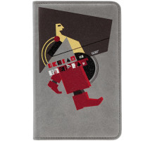 Визитница «На шаг впереди», серая