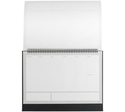 Планер настольный Petrus, черный