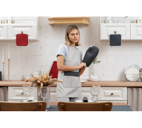 Прихватка-рукавица Settle In, темно-серая