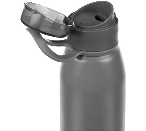 Бутылка для воды Billy Gym, матовая серая
