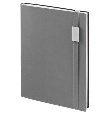Ежедневник Vivian Metal, недатированный, серый