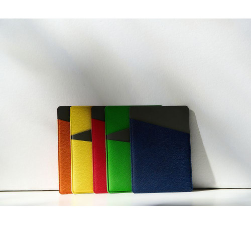 Картхолдер Dual, серо-синий