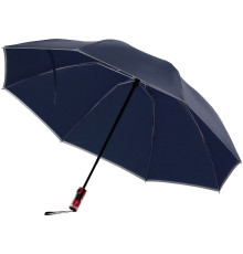 Зонт наоборот складной Futurum, темно-синий