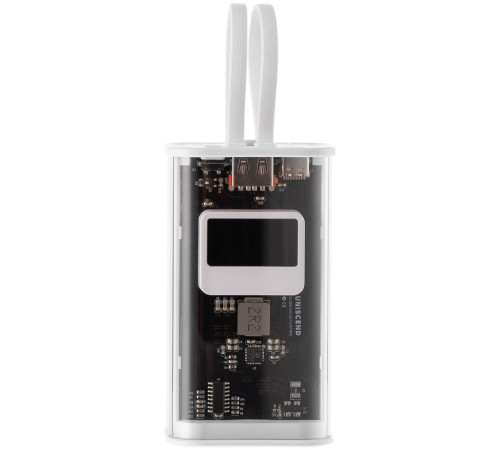 Аккумулятор с быстрой зарядкой Trellis Geek 10000 мАч, белый